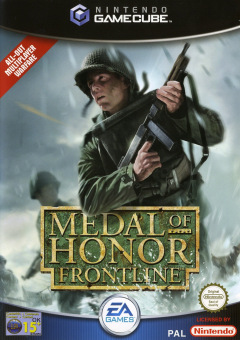 Medal of Honor: Frontline for the Nintendo GameCube Front Cover Box Scan