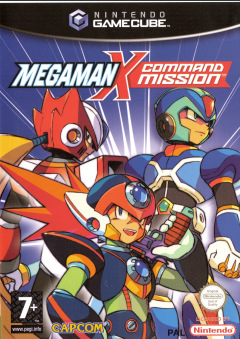 Mega Man X: Command Mission for the Nintendo GameCube Front Cover Box Scan