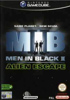 Men in Black 2: Alien Escape for the Nintendo GameCube Front Cover Box Scan