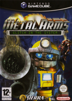 Metal Arms: Glitch in the System for the Nintendo GameCube Front Cover Box Scan