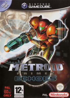 Metroid Prime 2: Echoes for the Nintendo GameCube Front Cover Box Scan