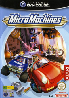 Micro Machines for the Nintendo GameCube Front Cover Box Scan