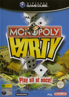 Monopoly Party for the Nintendo GameCube Front Cover Box Scan