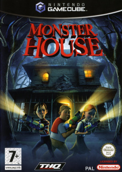 Monster House for the Nintendo GameCube Front Cover Box Scan