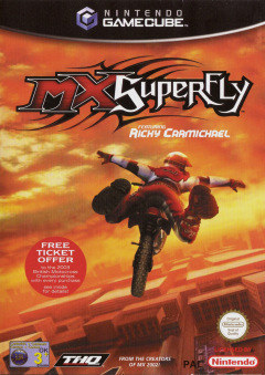 MX Superfly for the Nintendo GameCube Front Cover Box Scan