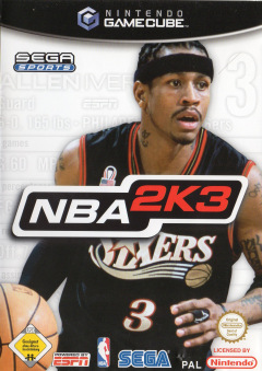 NBA 2K3 for the Nintendo GameCube Front Cover Box Scan