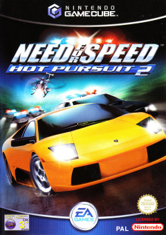 Need for Speed: Hot Pursuit 2 for the Nintendo GameCube Front Cover Box Scan