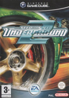 Need for Speed: Underground 2 for the Nintendo GameCube Front Cover Box Scan