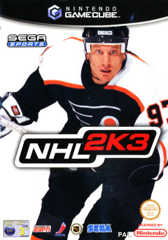 NHL 2K3 for the Nintendo GameCube Front Cover Box Scan