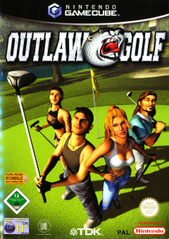 Outlaw Golf for the Nintendo GameCube Front Cover Box Scan
