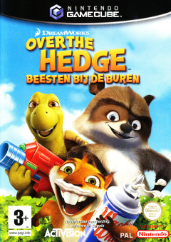 Over the Hedge for the Nintendo GameCube Front Cover Box Scan