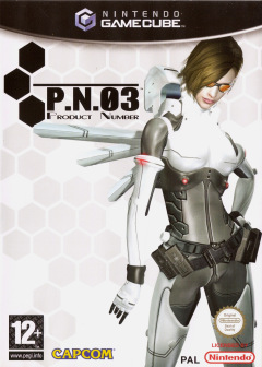 P.N. 03 for the Nintendo GameCube Front Cover Box Scan