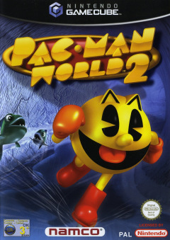Pac-Man World 2 for the Nintendo GameCube Front Cover Box Scan