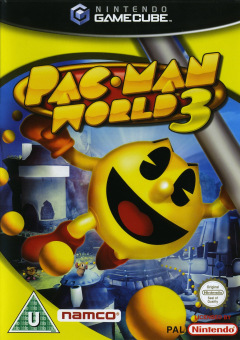 Pac-Man World 3 for the Nintendo GameCube Front Cover Box Scan