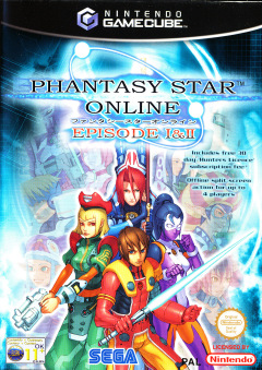 Phantasy Star Online: Episode 1&2 for the Nintendo GameCube Front Cover Box Scan