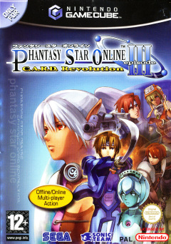Phantasy Star Online: Episode III: C.A.R.D. Revolution for the Nintendo GameCube Front Cover Box Scan