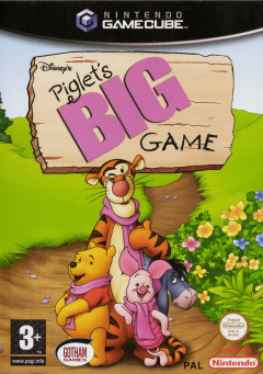 Piglet's Big Game for the Nintendo GameCube Front Cover Box Scan