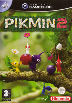 Pikmin 2 for the Nintendo GameCube Front Cover Box Scan