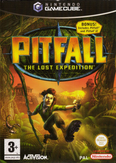 Pitfall: The Lost Expedition for the Nintendo GameCube Front Cover Box Scan
