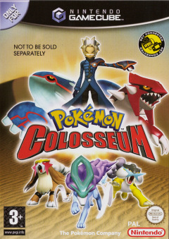 Pokémon Colosseum for the Nintendo GameCube Front Cover Box Scan