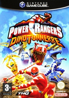 Power Rangers: Dino Thunder for the Nintendo GameCube Front Cover Box Scan