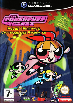 The Powerpuff Girls: Relish Rampage for the Nintendo GameCube Front Cover Box Scan