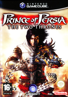 Prince of Persia: Two Thrones for the Nintendo GameCube Front Cover Box Scan