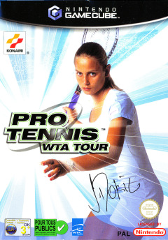 Pro Tennis WTA Tour for the Nintendo GameCube Front Cover Box Scan