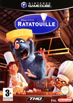 Ratatouille for the Nintendo GameCube Front Cover Box Scan
