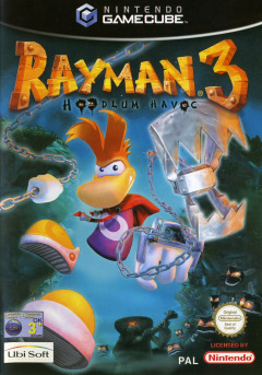 Rayman 3: Hoodlum Havoc for the Nintendo GameCube Front Cover Box Scan