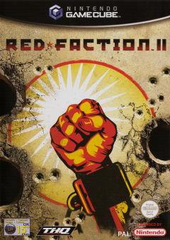 Red Faction II for the Nintendo GameCube Front Cover Box Scan