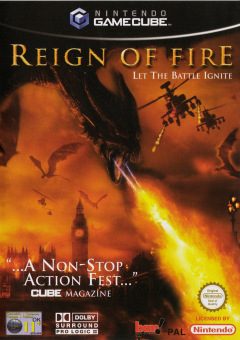 Reign of Fire for the Nintendo GameCube Front Cover Box Scan