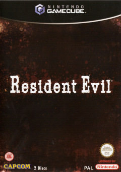 Resident Evil for the Nintendo GameCube Front Cover Box Scan