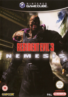 Resident Evil 3: Nemesis for the Nintendo GameCube Front Cover Box Scan