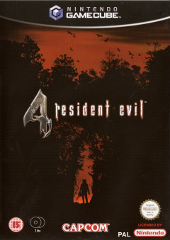 Resident Evil 4 for the Nintendo GameCube Front Cover Box Scan
