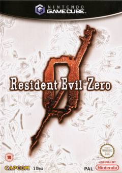 Resident Evil Zero for the Nintendo GameCube Front Cover Box Scan