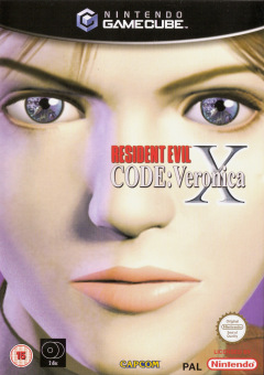 Resident Evil: Code: Veronica X for the Nintendo GameCube Front Cover Box Scan