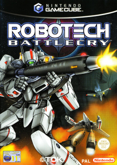 Robotech: Battlecry for the Nintendo GameCube Front Cover Box Scan