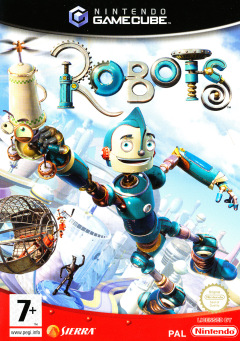Robots for the Nintendo GameCube Front Cover Box Scan