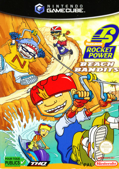 Rocket Power: Beach Bandits for the Nintendo GameCube Front Cover Box Scan