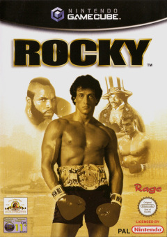 Rocky for the Nintendo GameCube Front Cover Box Scan