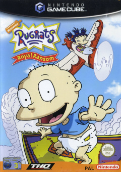 Rugrats: Royal Ransom for the Nintendo GameCube Front Cover Box Scan