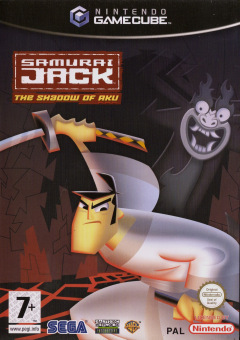 Samurai Jack: The Shadow of Aku for the Nintendo GameCube Front Cover Box Scan