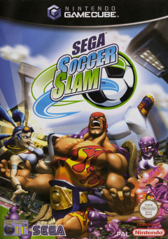 Sega Soccer Slam for the Nintendo GameCube Front Cover Box Scan