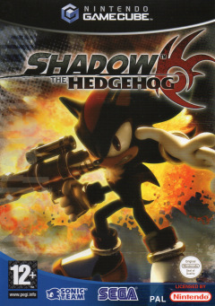 Shadow the Hedgehog for the Nintendo GameCube Front Cover Box Scan