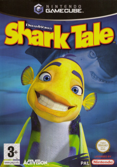 Shark Tale (Dreamwork's) for the Nintendo GameCube Front Cover Box Scan