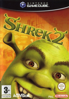 Shrek 2 for the Nintendo GameCube Front Cover Box Scan