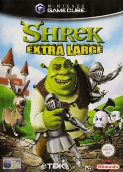 Shrek Extra Large for the Nintendo GameCube Front Cover Box Scan