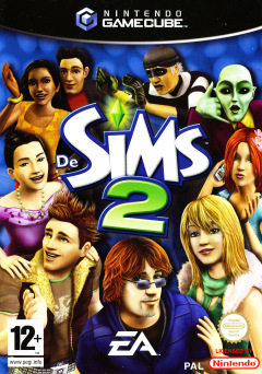 The Sims 2 for the Nintendo GameCube Front Cover Box Scan