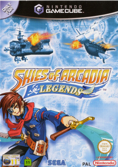 Skies of Arcadia Legends for the Nintendo GameCube Front Cover Box Scan